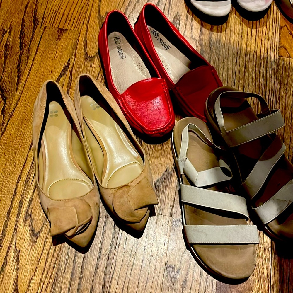 Lot of size 7.5 shoes Naturaluzer etc